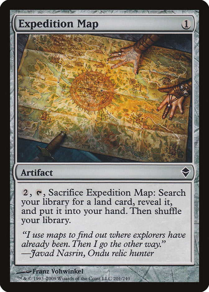 Expedition Map [Zendikar] | Good Games Morley