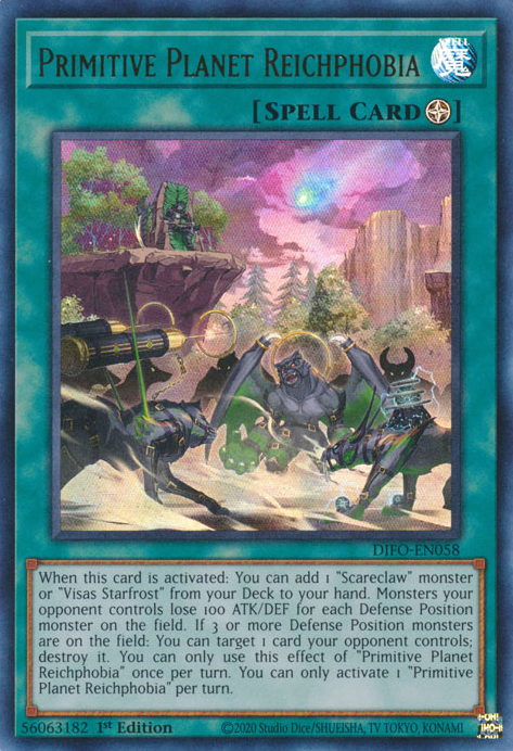 Primitive Planet Reichphobia [DIFO-EN058] Ultra Rare | Good Games Morley