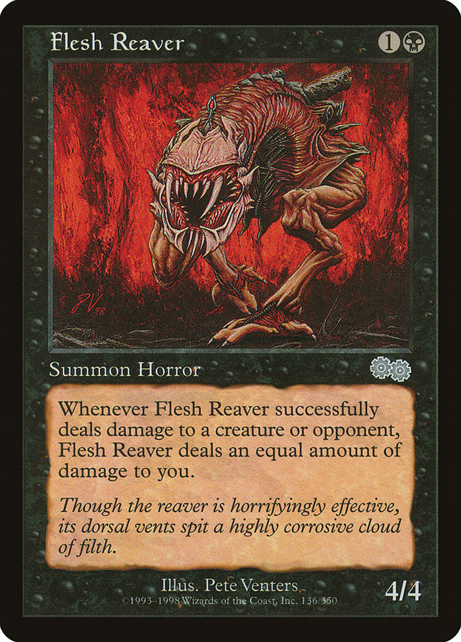 Flesh Reaver [Urza's Saga] | Good Games Morley