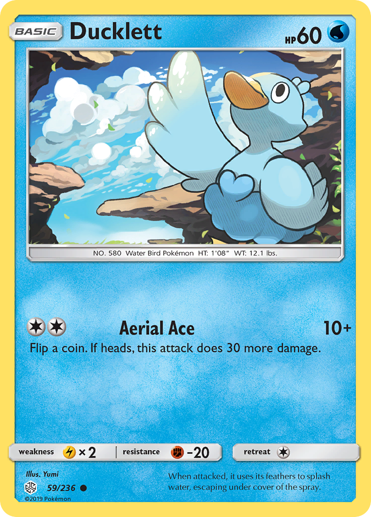 Ducklett (59/236) [Sun & Moon: Cosmic Eclipse] | Good Games Morley
