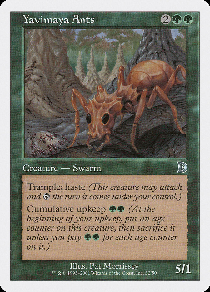 Yavimaya Ants [Deckmasters] | Good Games Morley