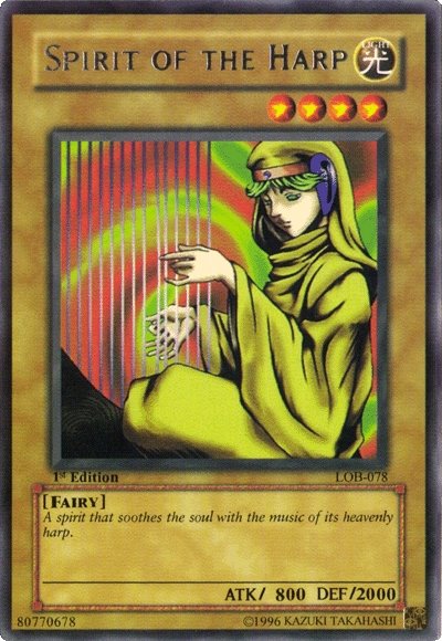 Spirit of the Harp [LOB-078] Rare | Good Games Morley