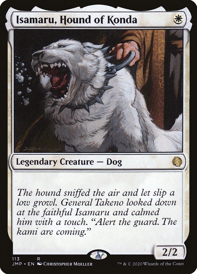 Isamaru, Hound of Konda [Jumpstart] | Good Games Morley