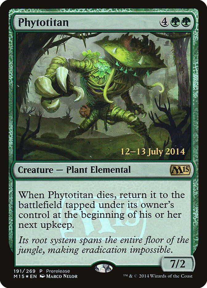 Phytotitan [Magic 2015 Prerelease Promos] | Good Games Morley