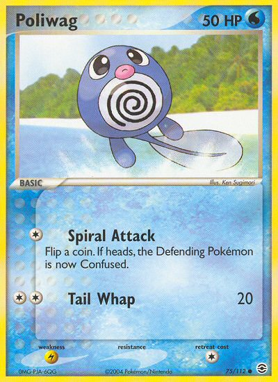 Poliwag (75/112) [EX: FireRed & LeafGreen] | Good Games Morley