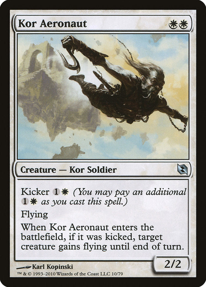Kor Aeronaut [Duel Decks: Elspeth vs. Tezzeret] | Good Games Morley