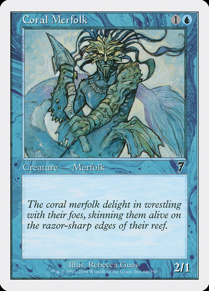Coral Merfolk [Seventh Edition] | Good Games Morley