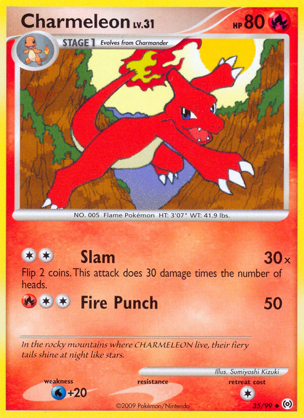 Charmeleon (35/99) [Platinum: Arceus] | Good Games Morley