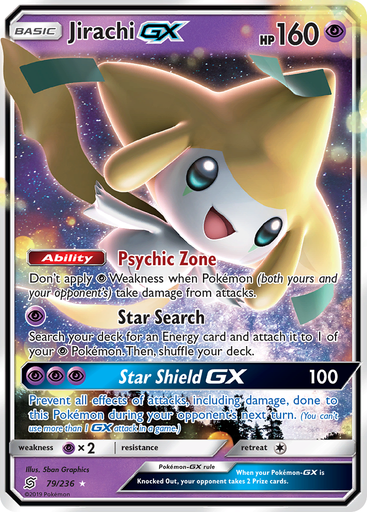Jirachi GX (79/236) [Sun & Moon: Unified Minds] | Good Games Morley