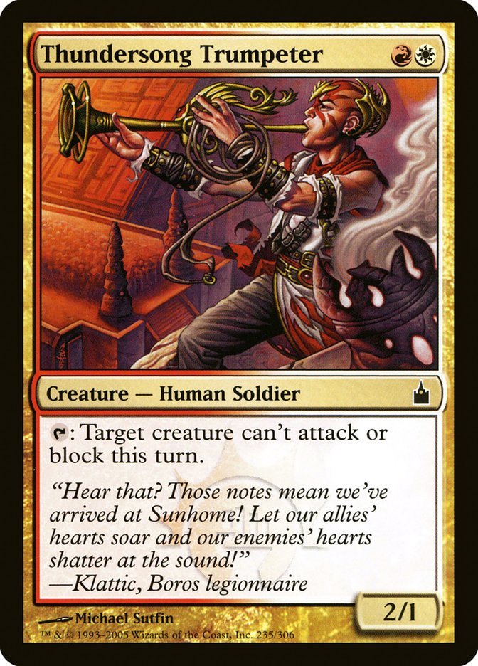 Thundersong Trumpeter [Ravnica: City of Guilds] | Good Games Morley