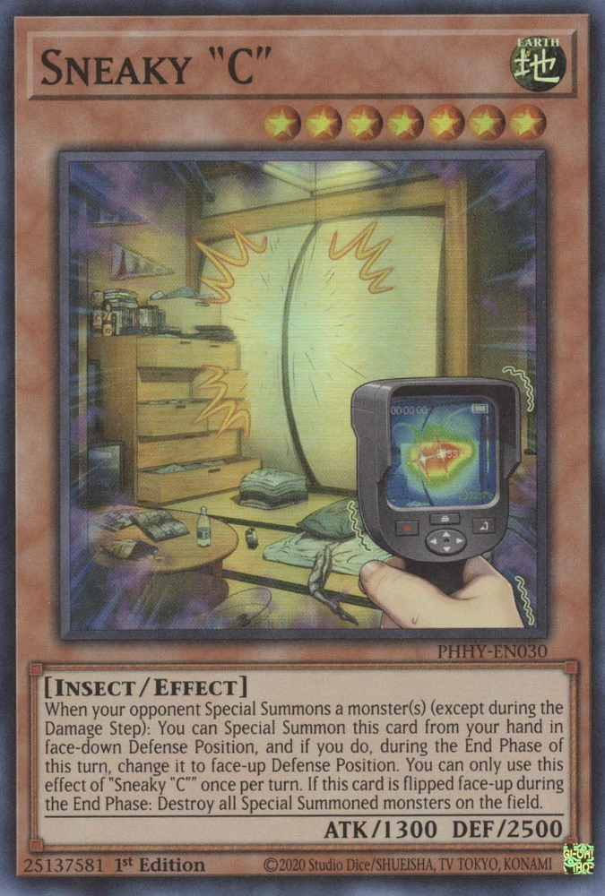 Sneaky "C" [PHHY-EN030] Super Rare | Good Games Morley