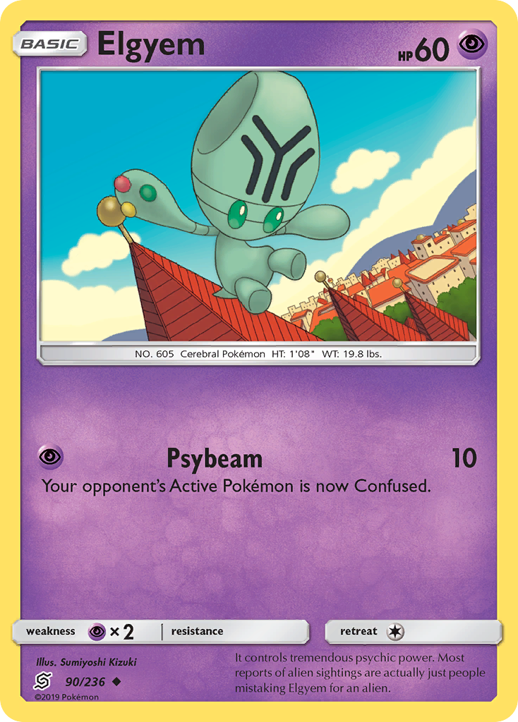 Elgyem (90/236) [Sun & Moon: Unified Minds] | Good Games Morley