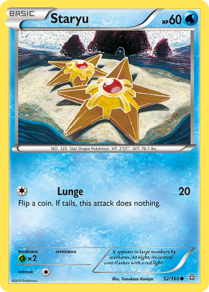 Staryu (32/160) [XY: Primal Clash] | Good Games Morley