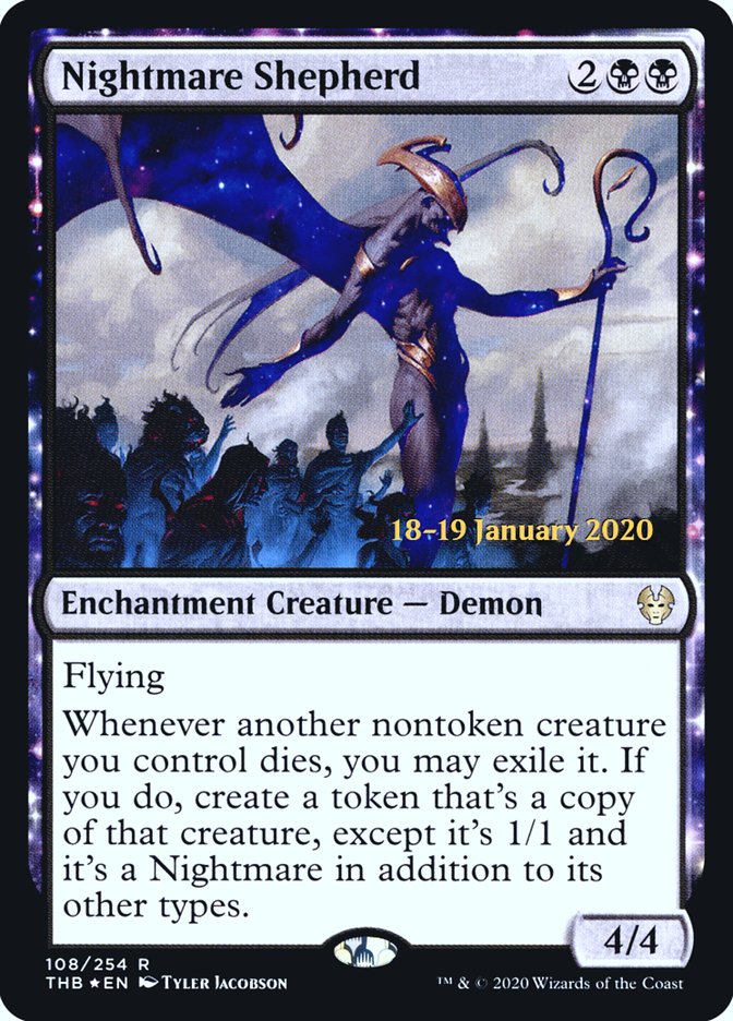 Nightmare Shepherd [Theros Beyond Death Prerelease Promos] | Good Games Morley