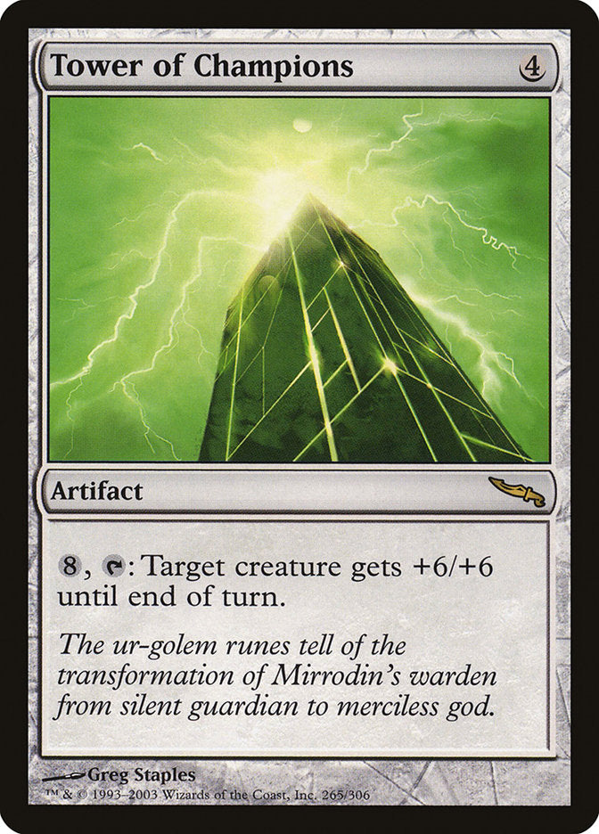 Tower of Champions [Mirrodin] | Good Games Morley