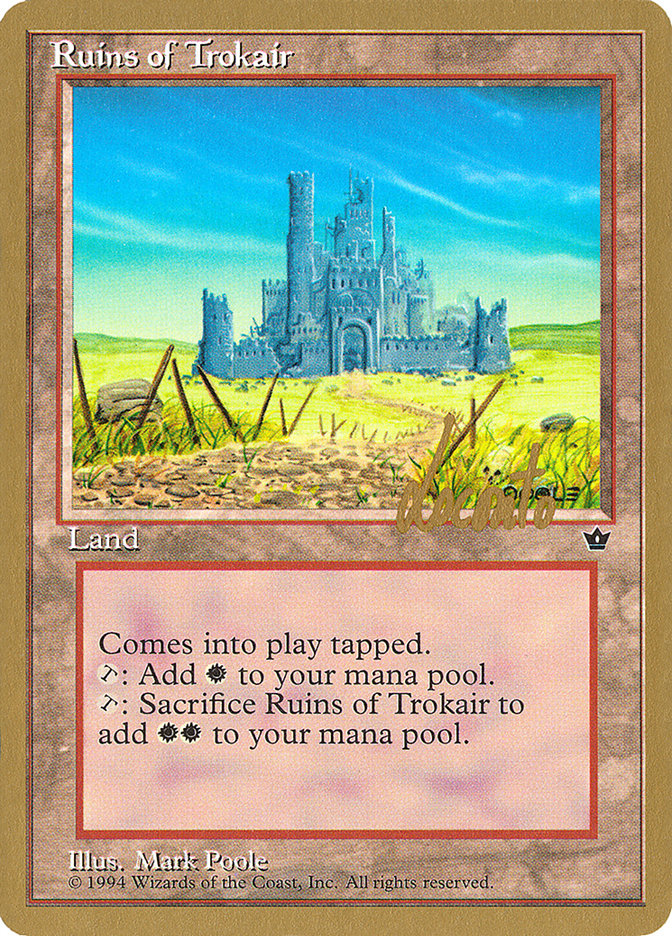 Ruins of Trokair (Michael Loconto) [Pro Tour Collector Set] | Good Games Morley
