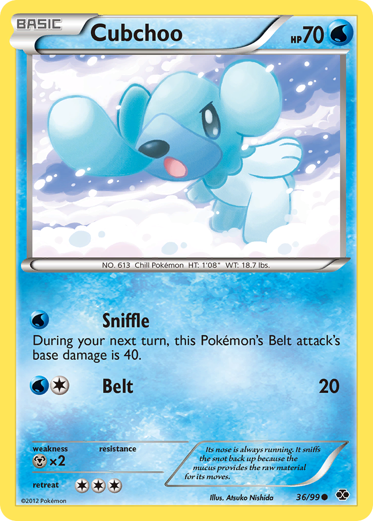 Cubchoo (36/99) [Black & White: Next Destinies] | Good Games Morley