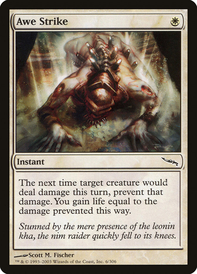Awe Strike [Mirrodin] | Good Games Morley