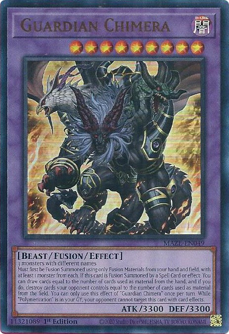 Guardian Chimera [MAZE-EN049] Ultra Rare | Good Games Morley