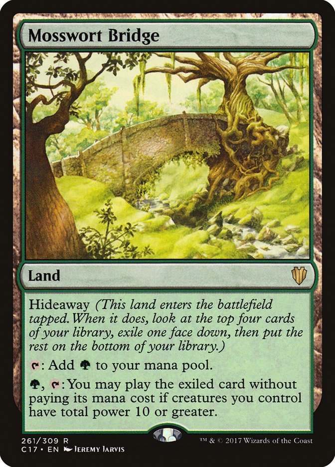 Mosswort Bridge [Commander 2017] | Good Games Morley