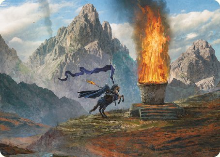 Call for Aid Art Card [The Lord of the Rings: Tales of Middle-earth Art Series] | Good Games Morley