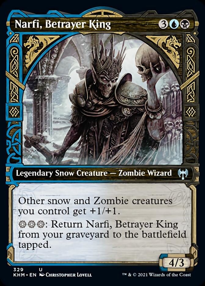 Narfi, Betrayer King (Showcase) [Kaldheim] | Good Games Morley