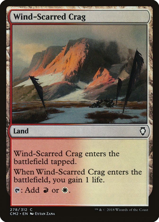 Wind-Scarred Crag [Commander Anthology Volume II] | Good Games Morley