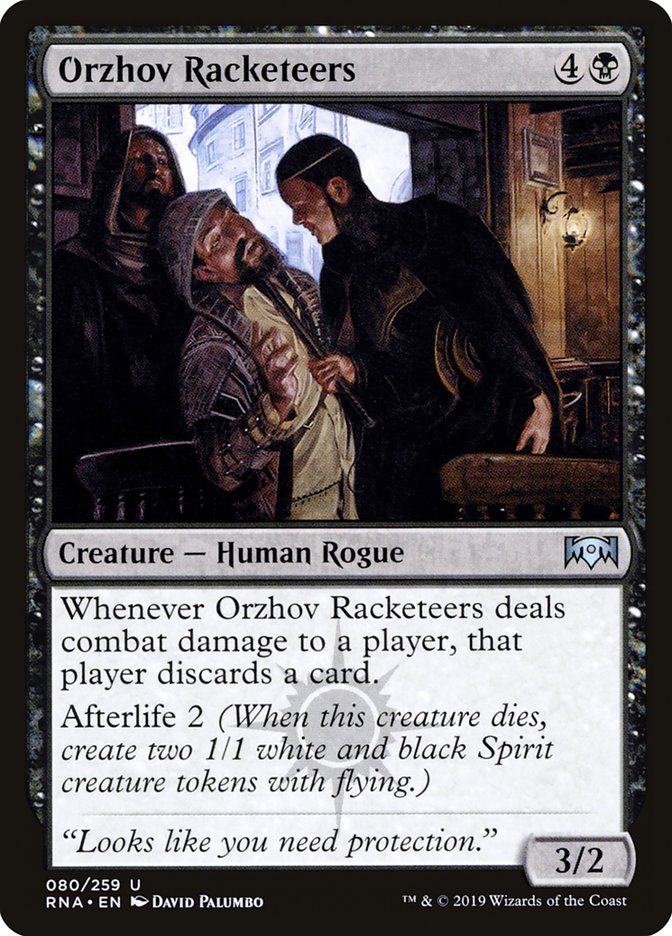 Orzhov Racketeers [Ravnica Allegiance] | Good Games Morley