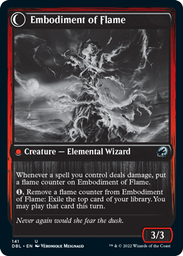 Flame Channeler // Embodiment of Flame [Innistrad: Double Feature] | Good Games Morley