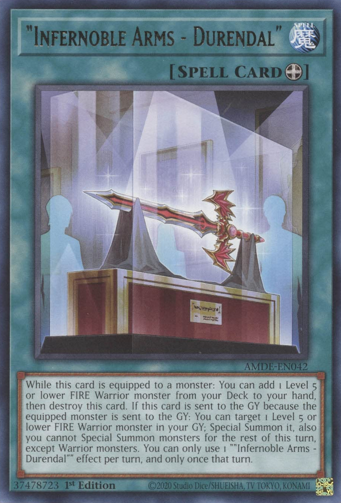 "Infernoble Arms - Durendal" [AMDE-EN042] Rare | Good Games Morley