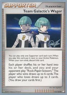 Team Galactic's Wager (115/123) (Bliss Control - Paul Atanassov) [World Championships 2008] | Good Games Morley