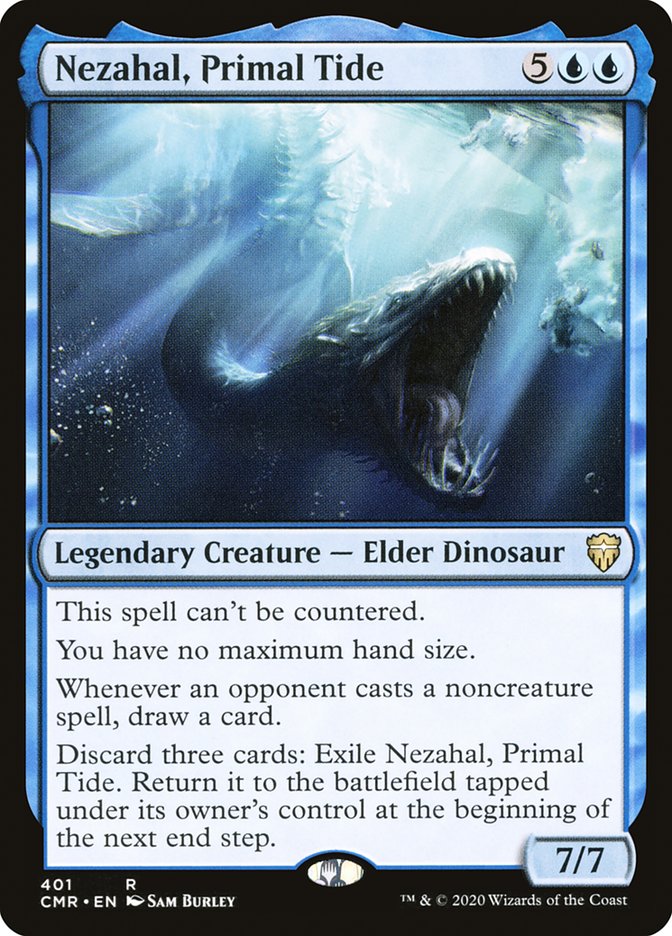 Nezahal, Primal Tide [Commander Legends] | Good Games Morley