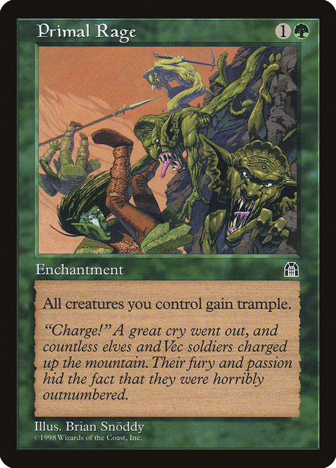 Primal Rage [Stronghold] | Good Games Morley