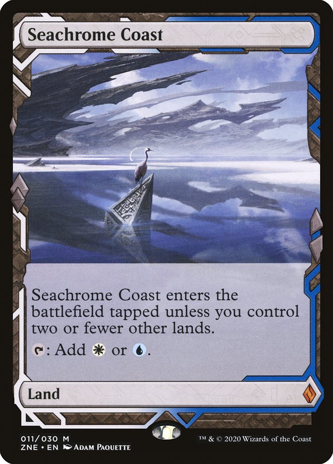 Seachrome Coast (Expeditions) [Zendikar Rising Expeditions] | Good Games Morley