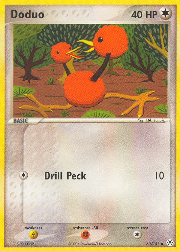 Doduo (60/101) [EX: Hidden Legends] | Good Games Morley