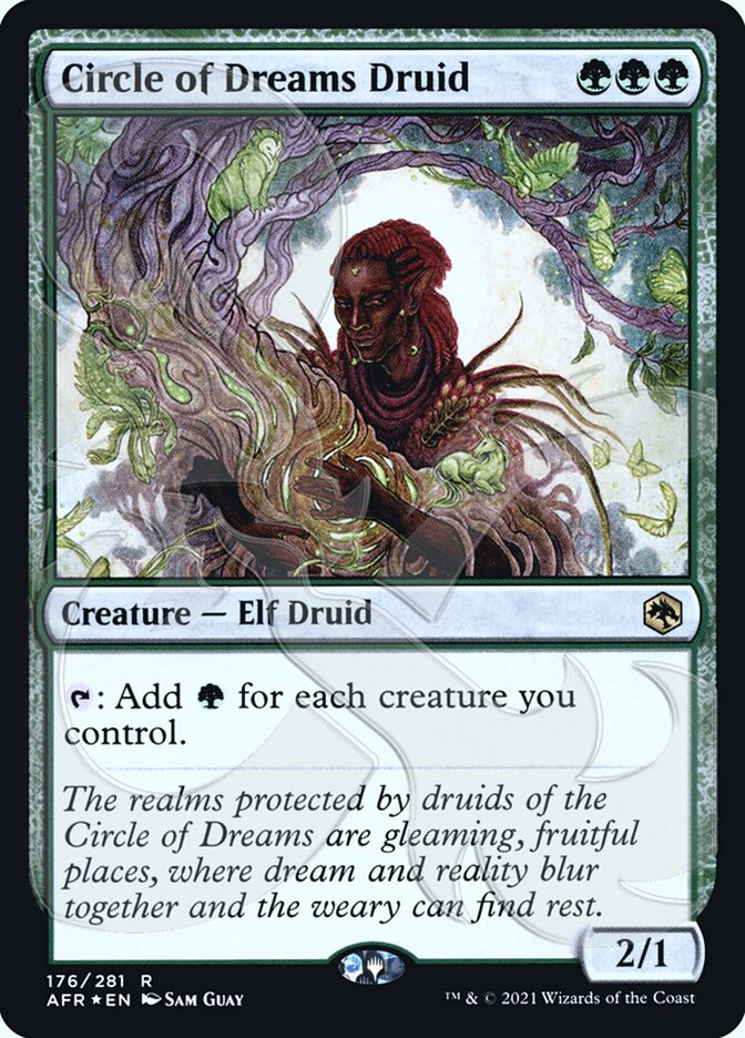 Circle of Dreams Druid (Ampersand Promo) [Dungeons & Dragons: Adventures in the Forgotten Realms Promos] | Good Games Morley