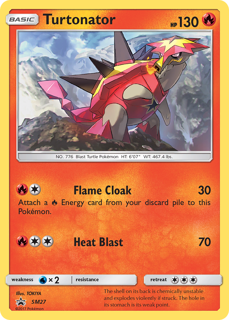 Turtonator (SM27) [Sun & Moon: Black Star Promos] | Good Games Morley