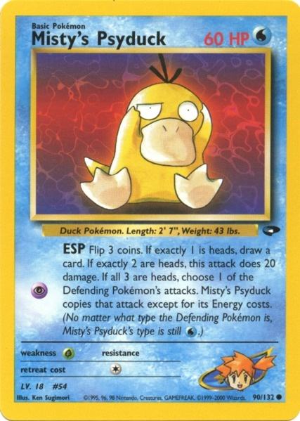 Misty's Psyduck (90/132) [Gym Challenge Unlimited] | Good Games Morley