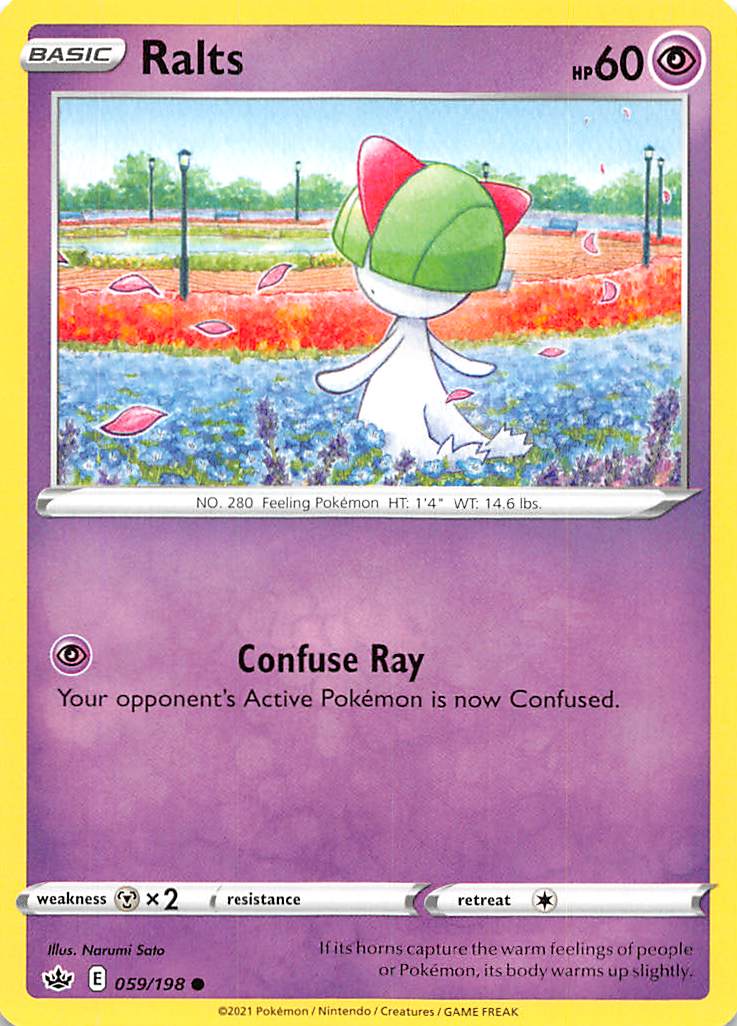 Ralts (059/198) [Sword & Shield: Chilling Reign] | Good Games Morley