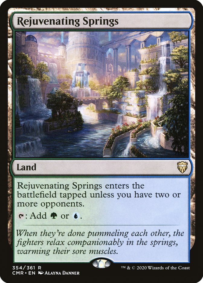 Rejuvenating Springs [Commander Legends] | Good Games Morley