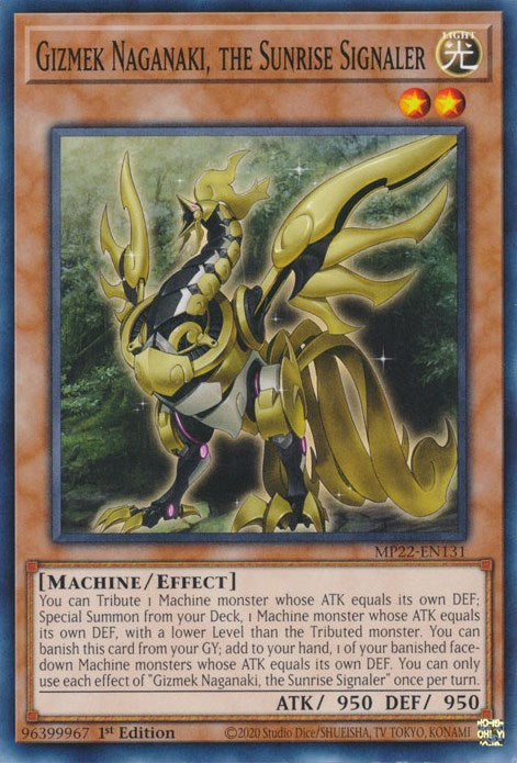 Gizmek Naganaki, the Sunrise Signaler [MP22-EN131] Common | Good Games Morley