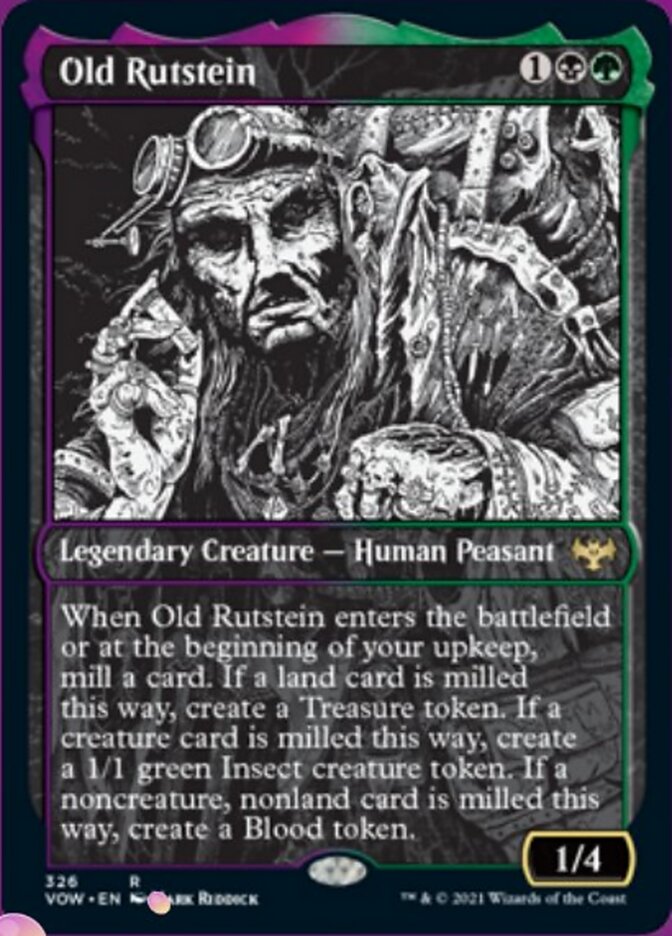 Old Rutstein (Showcase Eternal Night) [Innistrad: Crimson Vow] | Good Games Morley