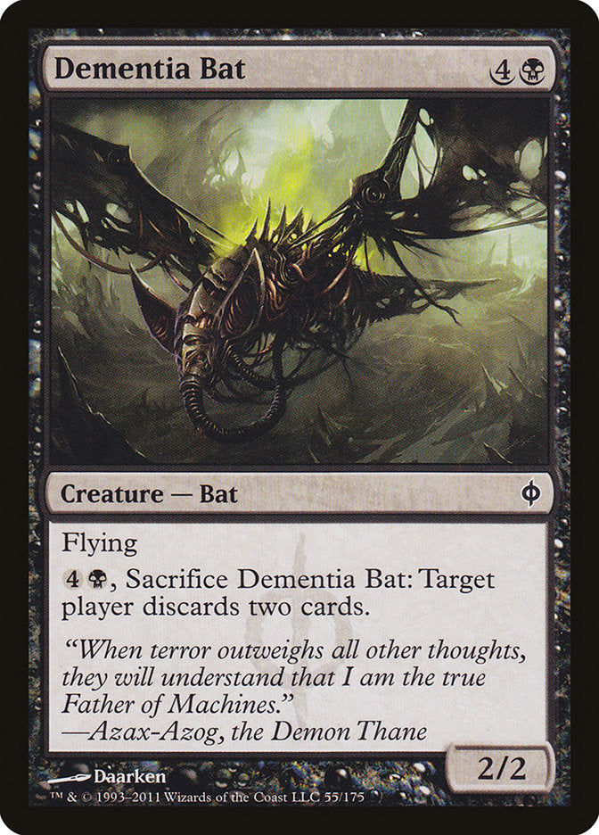 Dementia Bat [New Phyrexia] | Good Games Morley