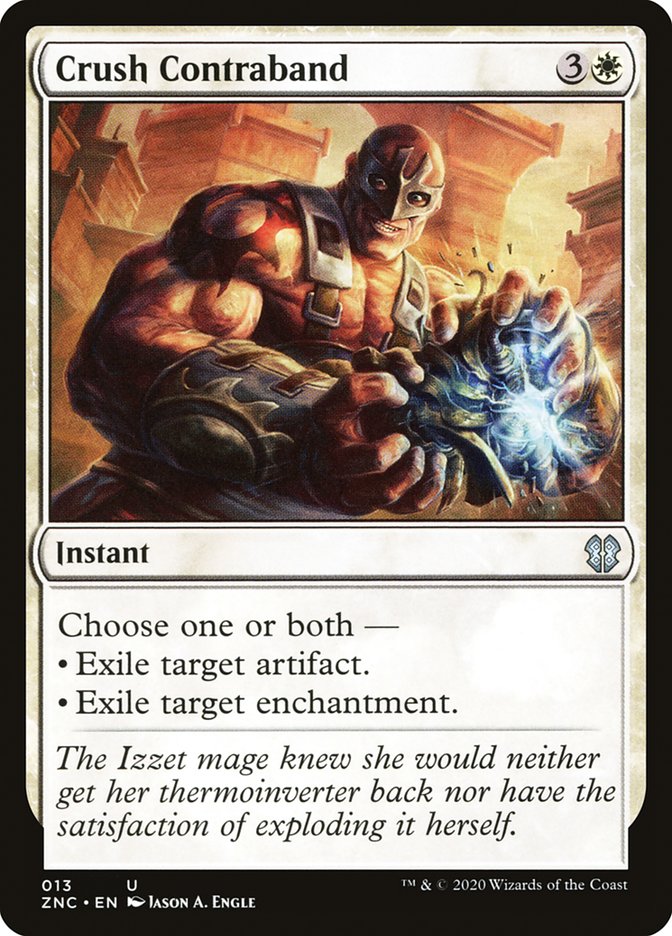 Crush Contraband [Zendikar Rising Commander] | Good Games Morley
