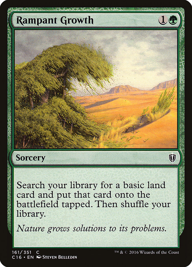 Rampant Growth [Commander 2016] | Good Games Morley