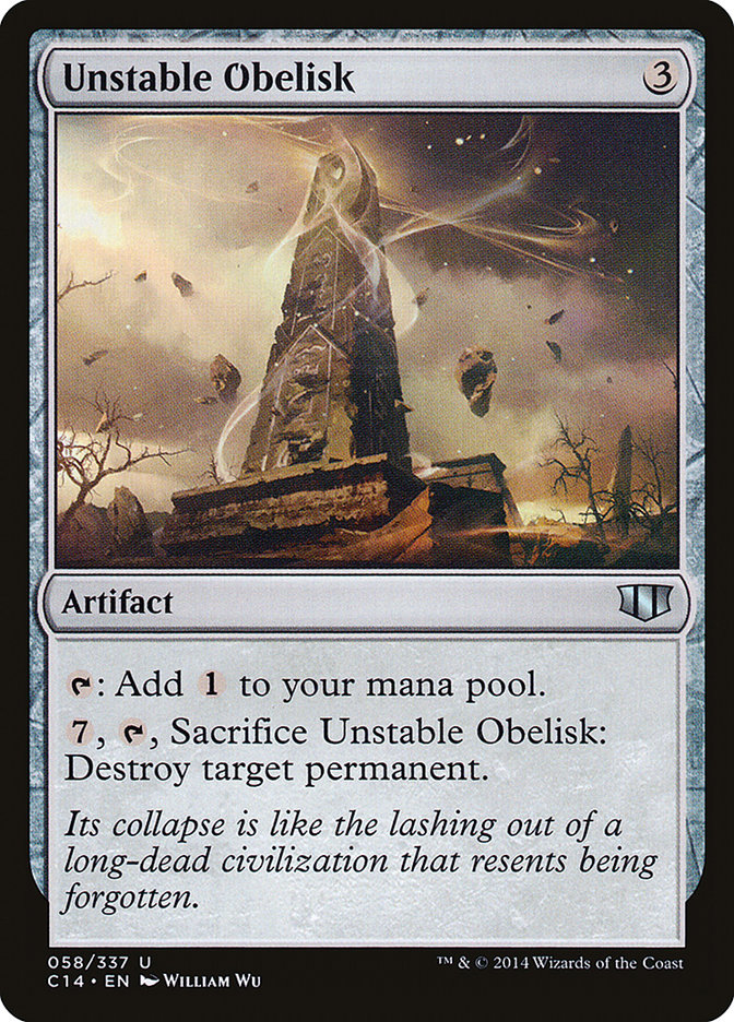 Unstable Obelisk [Commander 2014] | Good Games Morley