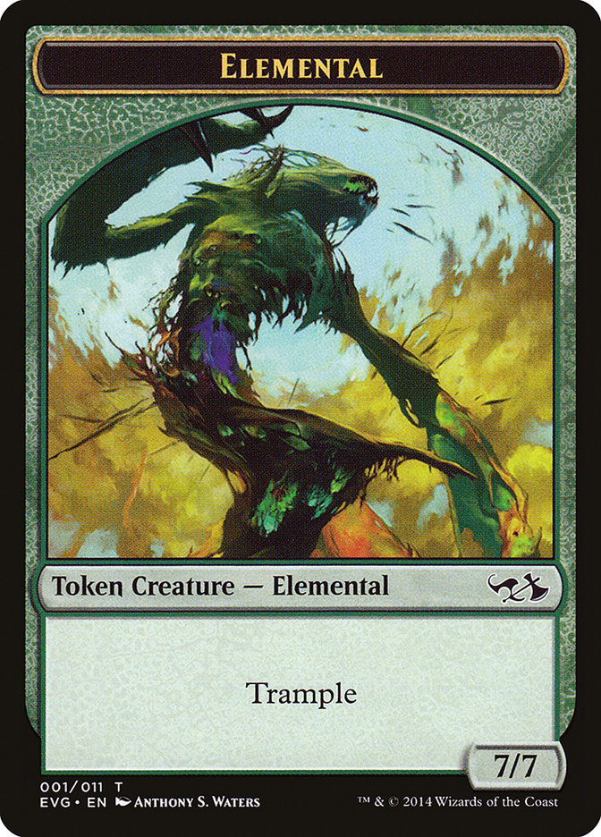 Elemental Token (Elves vs. Goblins) [Duel Decks Anthology Tokens] | Good Games Morley