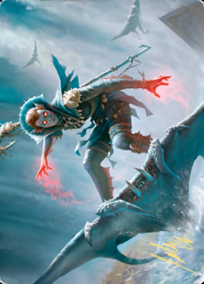 Umara Mystic (Art Series) [Zendikar Rising Art Series] | Good Games Morley