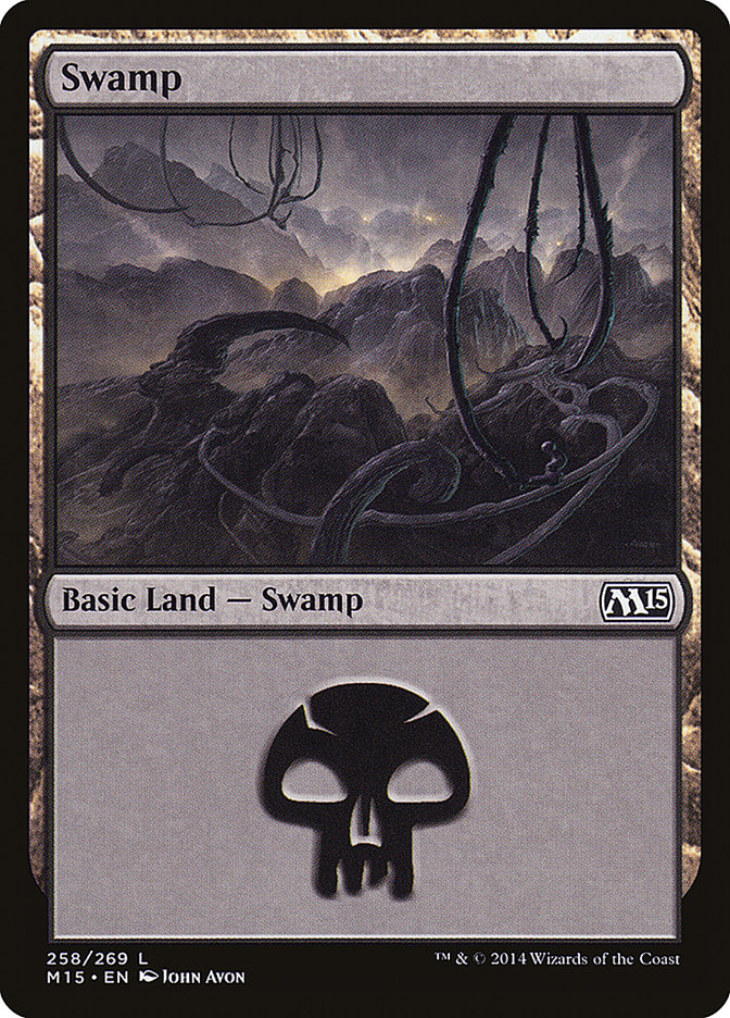 Swamp (258) [Magic 2015] | Good Games Morley