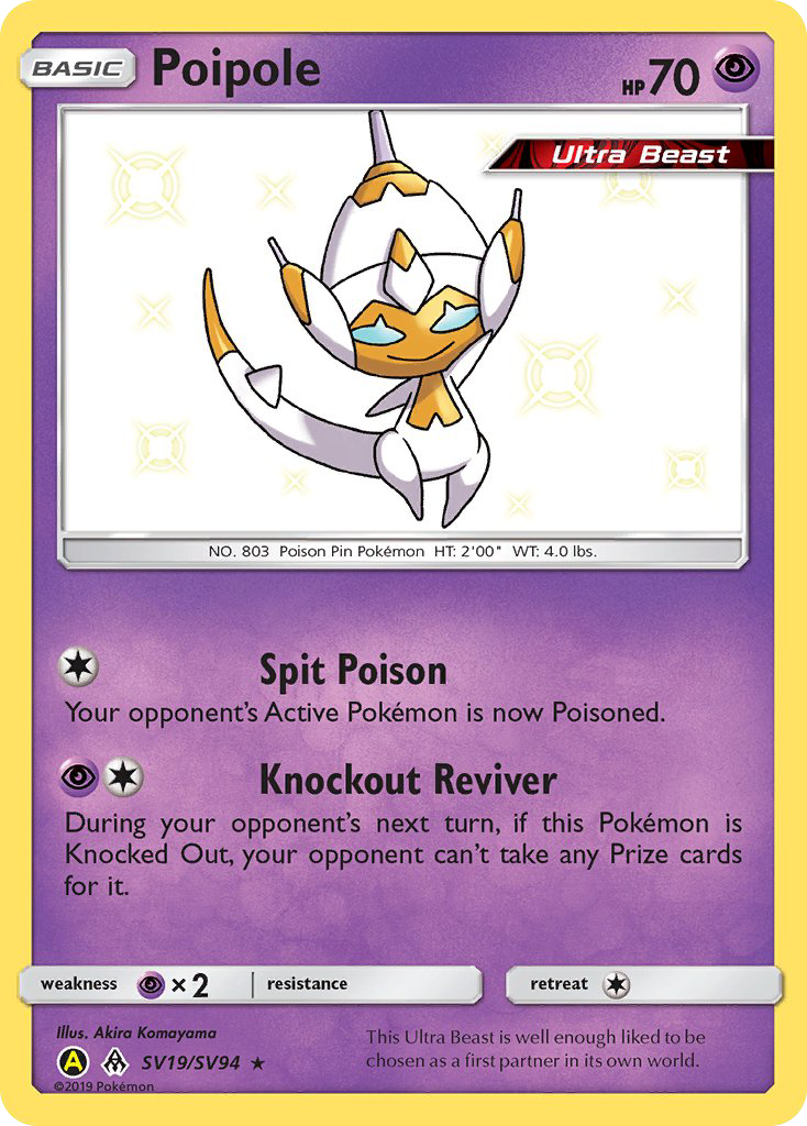 Poipole (SV19/SV94) [Sun & Moon: Hidden Fates - Shiny Vault] | Good Games Morley